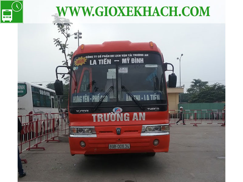 Trường An xe khách La Tiến - Hưng Yên - Mỹ Đình